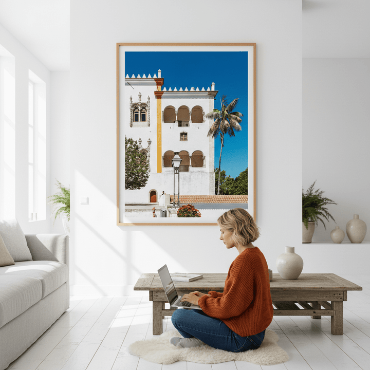 The Ivory Portico by Aaron Borchardt wall - art - picture - poster
