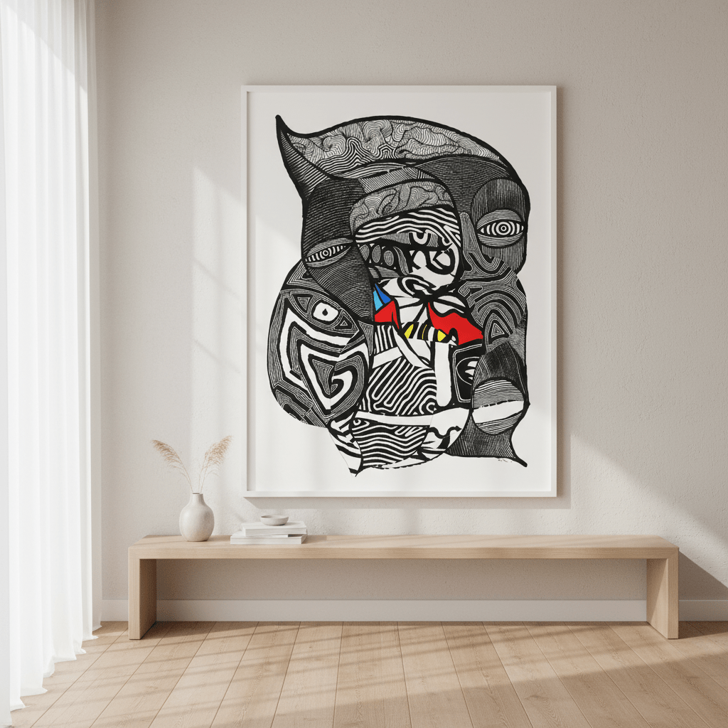 The Kid by Sven Reubens wall - art - picture - poster