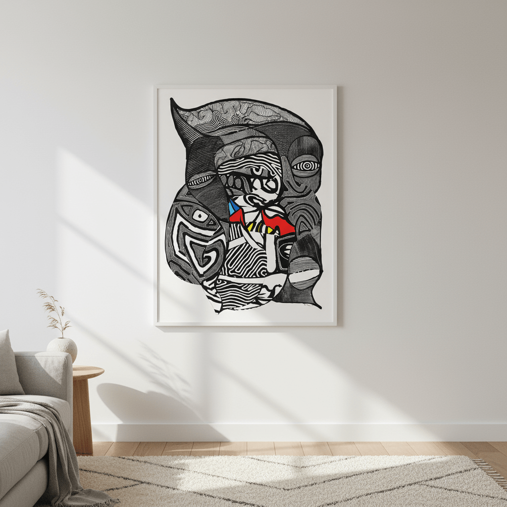 The Kid by Sven Reubens wall - art - picture - poster