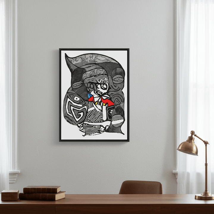 The Kid by Sven Reubens wall - art - picture - poster