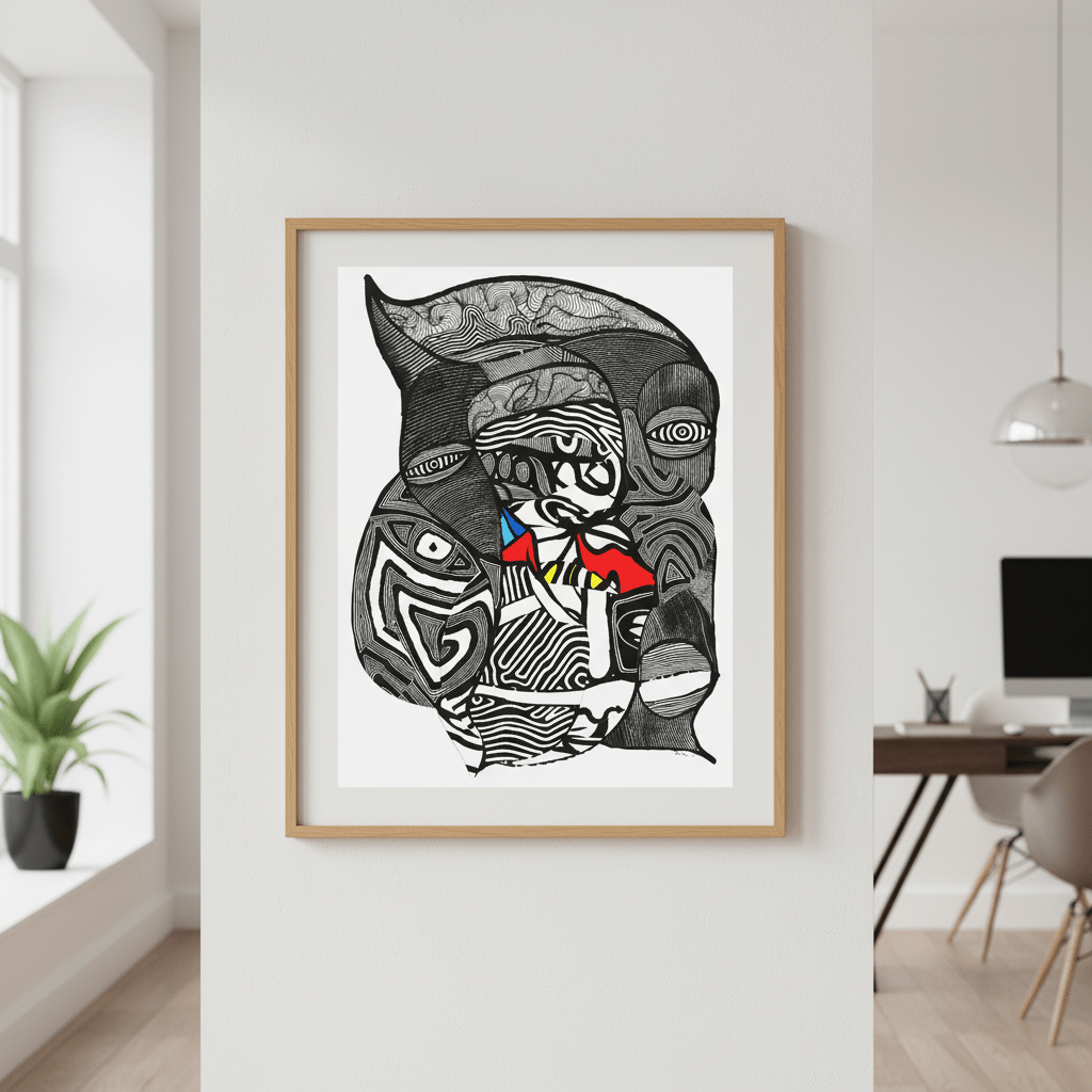 The Kid by Sven Reubens wall - art - picture - poster