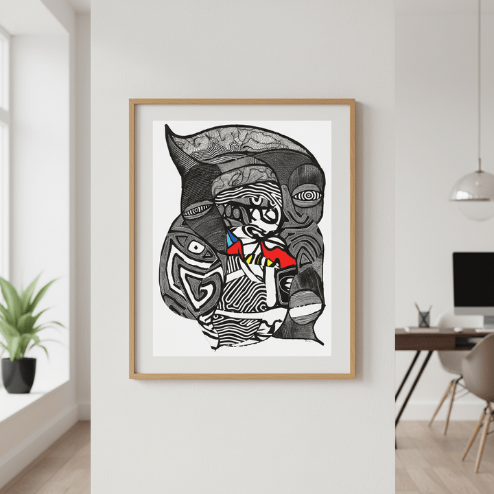 The Kid by Sven Reubens wall - art - picture - poster