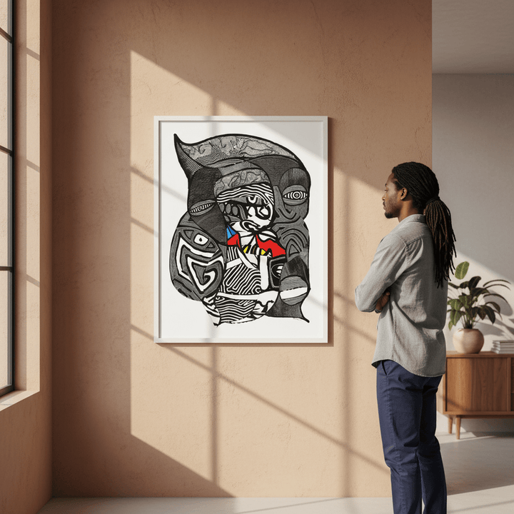 The Kid by Sven Reubens wall - art - picture - poster