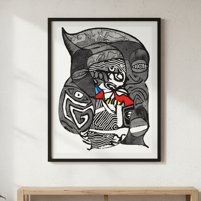 The Kid by Sven Reubens wall - art - picture - poster