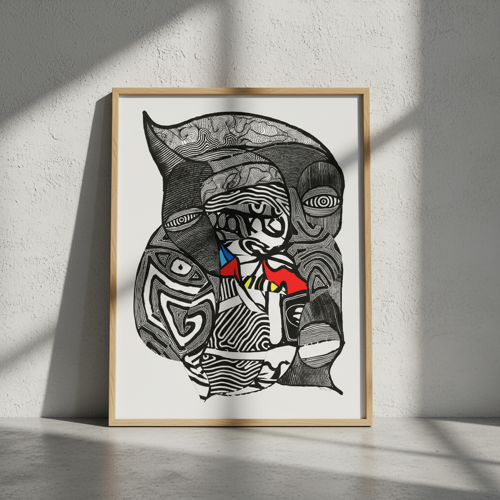 The Kid by Sven Reubens wall - art - picture - poster