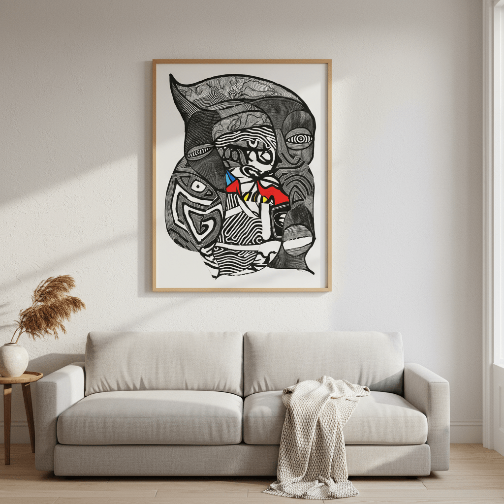 The Kid by Sven Reubens wall - art - picture - poster