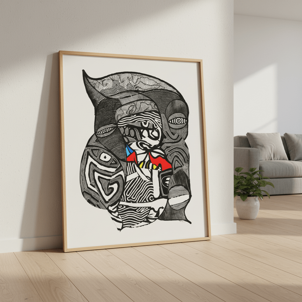 The Kid by Sven Reubens wall - art - picture - poster