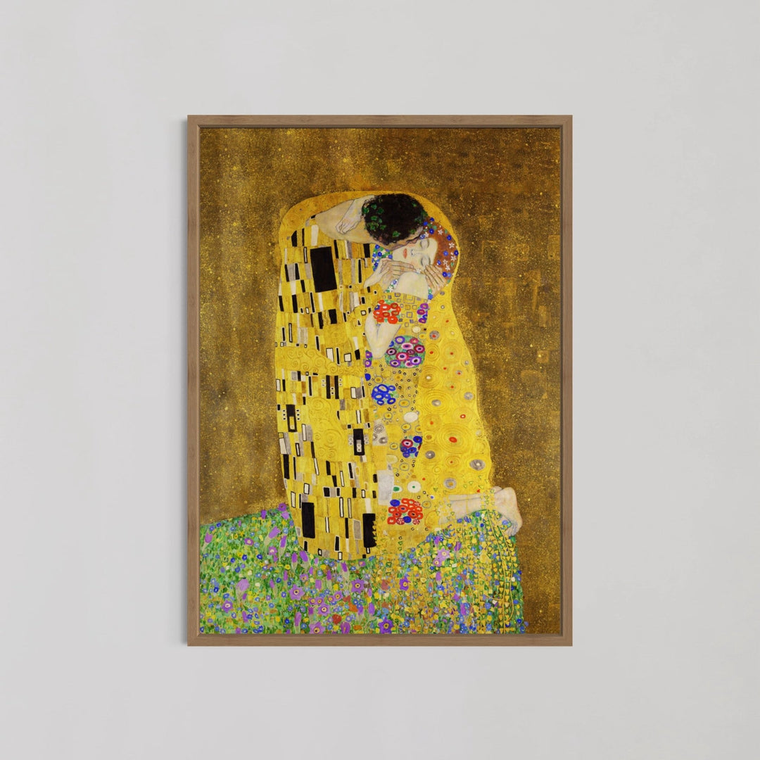 The Kiss Wall Art by Gustav Klimt - Style My Wall