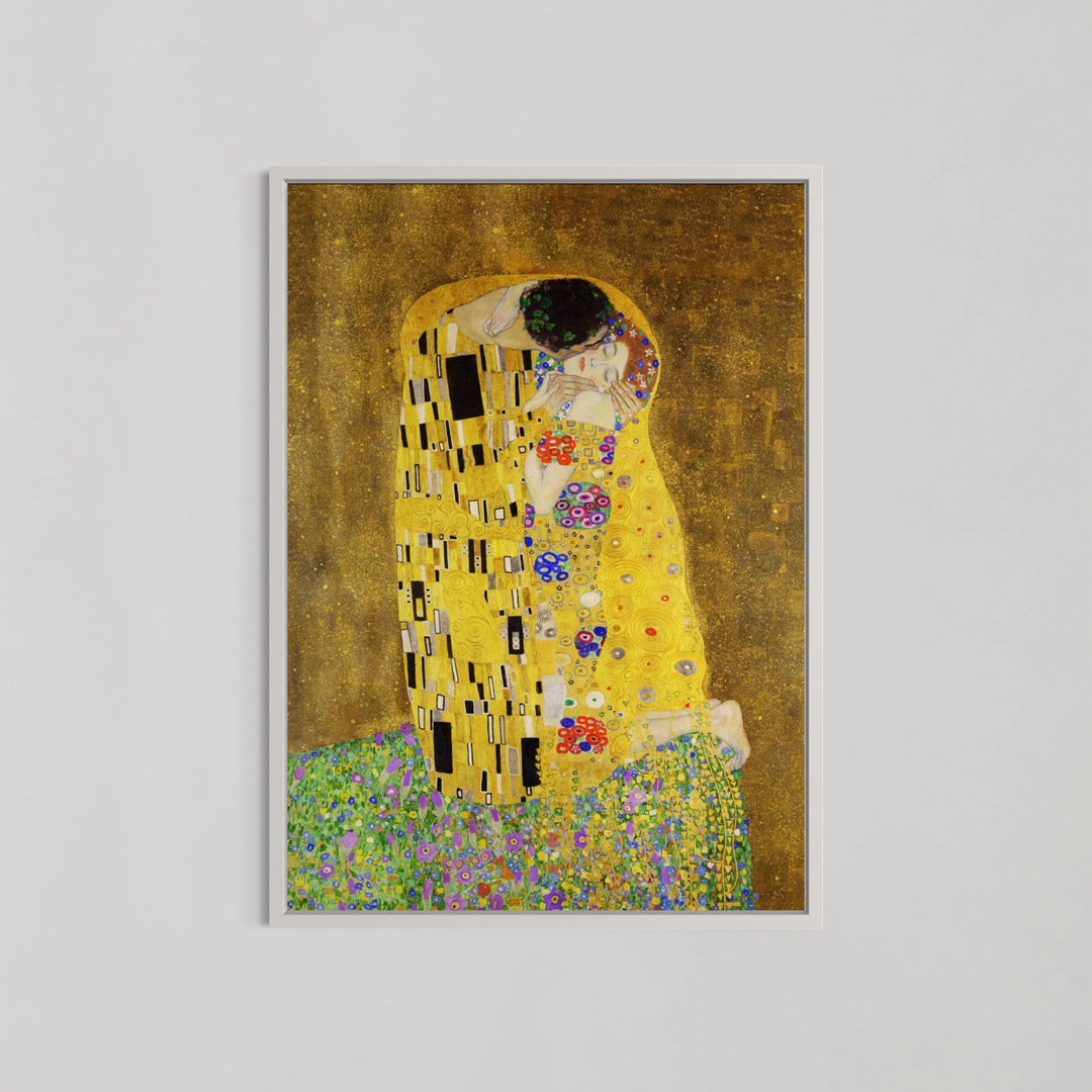 The Kiss Wall Art by Gustav Klimt - Style My Wall