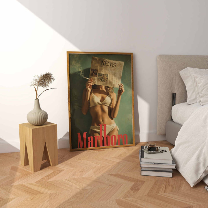 The Marlboro Times wall - art - picture - poster