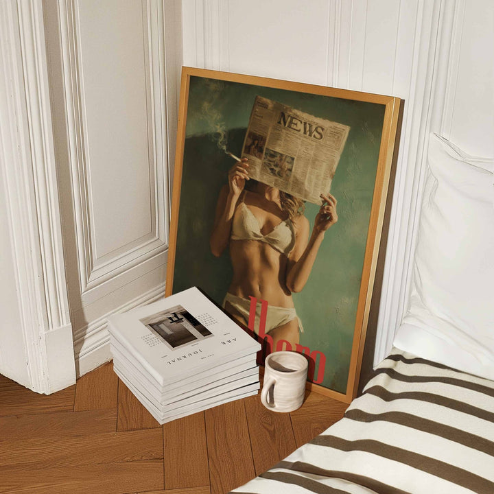 The Marlboro Times wall - art - picture - poster