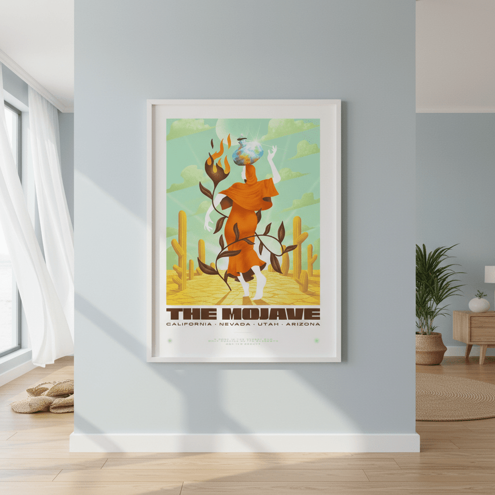 The Mojave by Itamar Makover wall - art - picture - poster