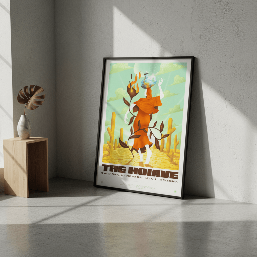 The Mojave by Itamar Makover wall - art - picture - poster