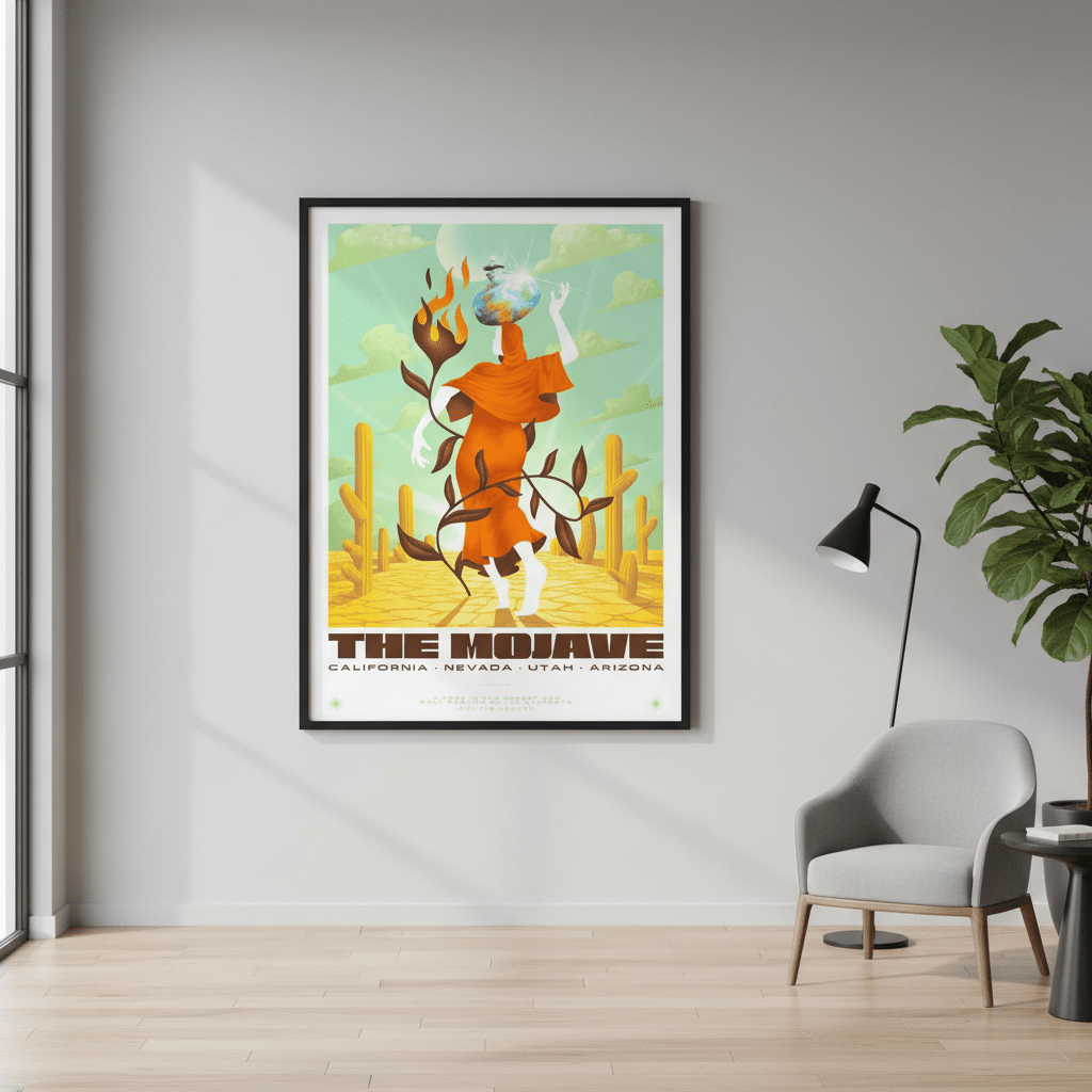 The Mojave by Itamar Makover wall - art - picture - poster