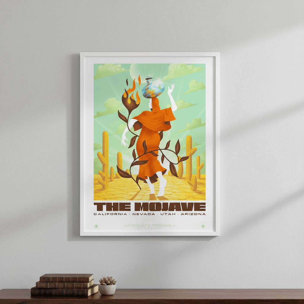 The Mojave by Itamar Makover wall - art - picture - poster