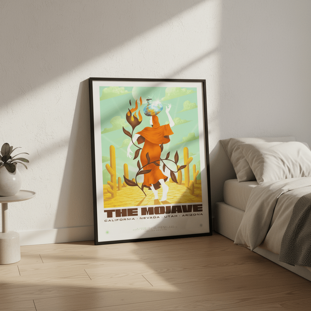 The Mojave by Itamar Makover wall - art - picture - poster