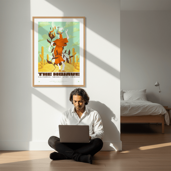 The Mojave by Itamar Makover wall - art - picture - poster