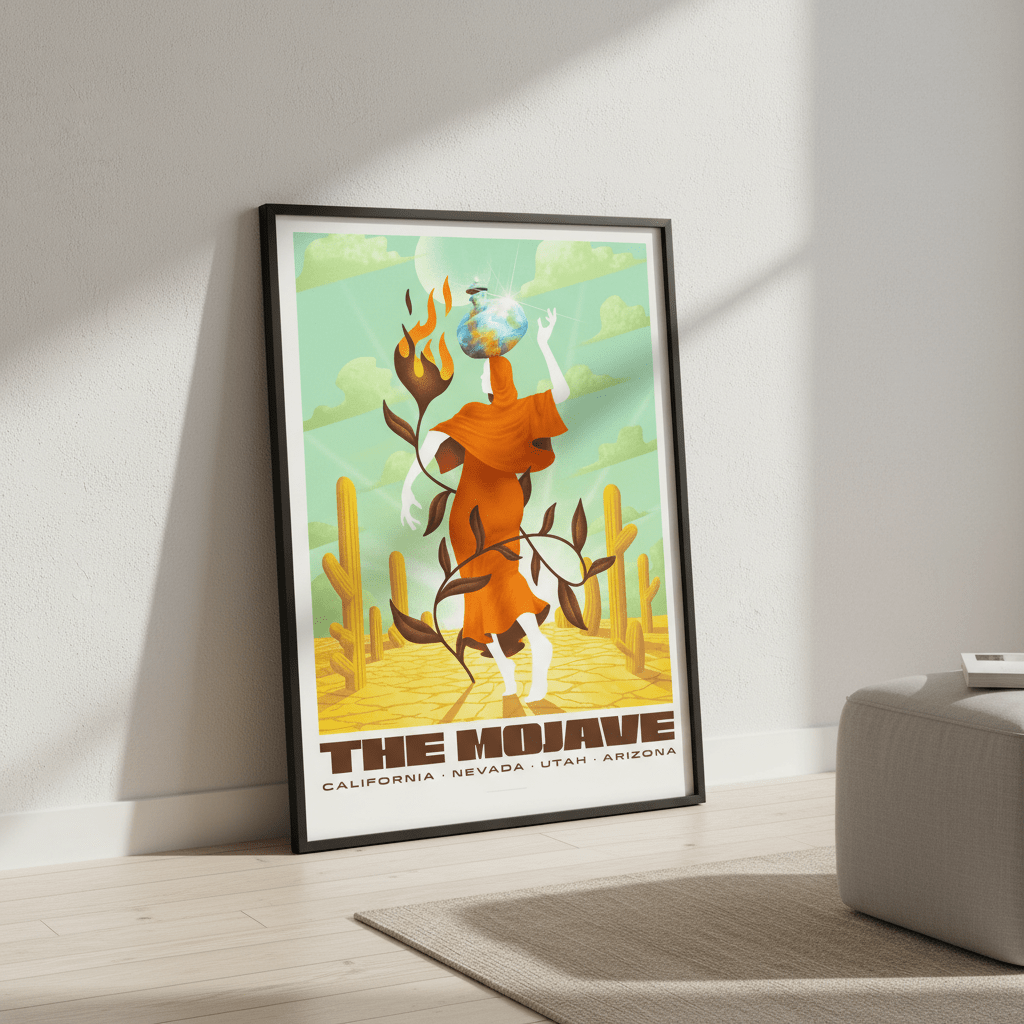 The Mojave by Itamar Makover wall - art - picture - poster