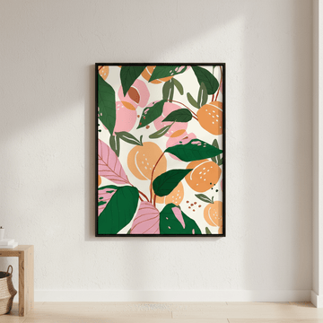 The Peach Garden by 83 Oranges wall - art - picture - poster