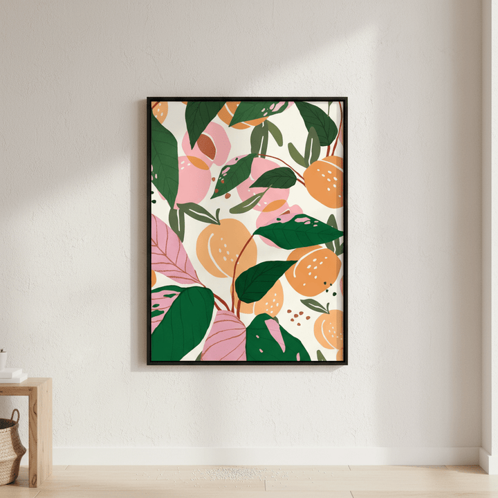 The Peach Garden by 83 Oranges wall - art - picture - poster