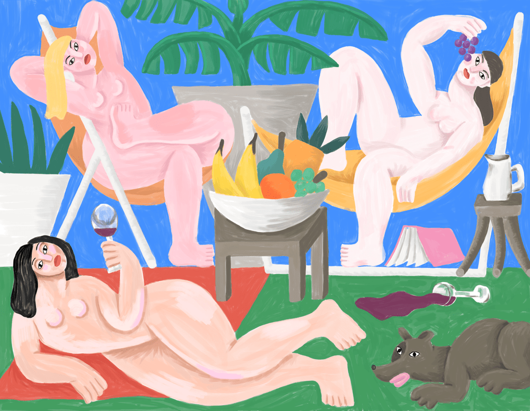 The Picnic by Cédric Pierre - Bez wall - art - picture - poster