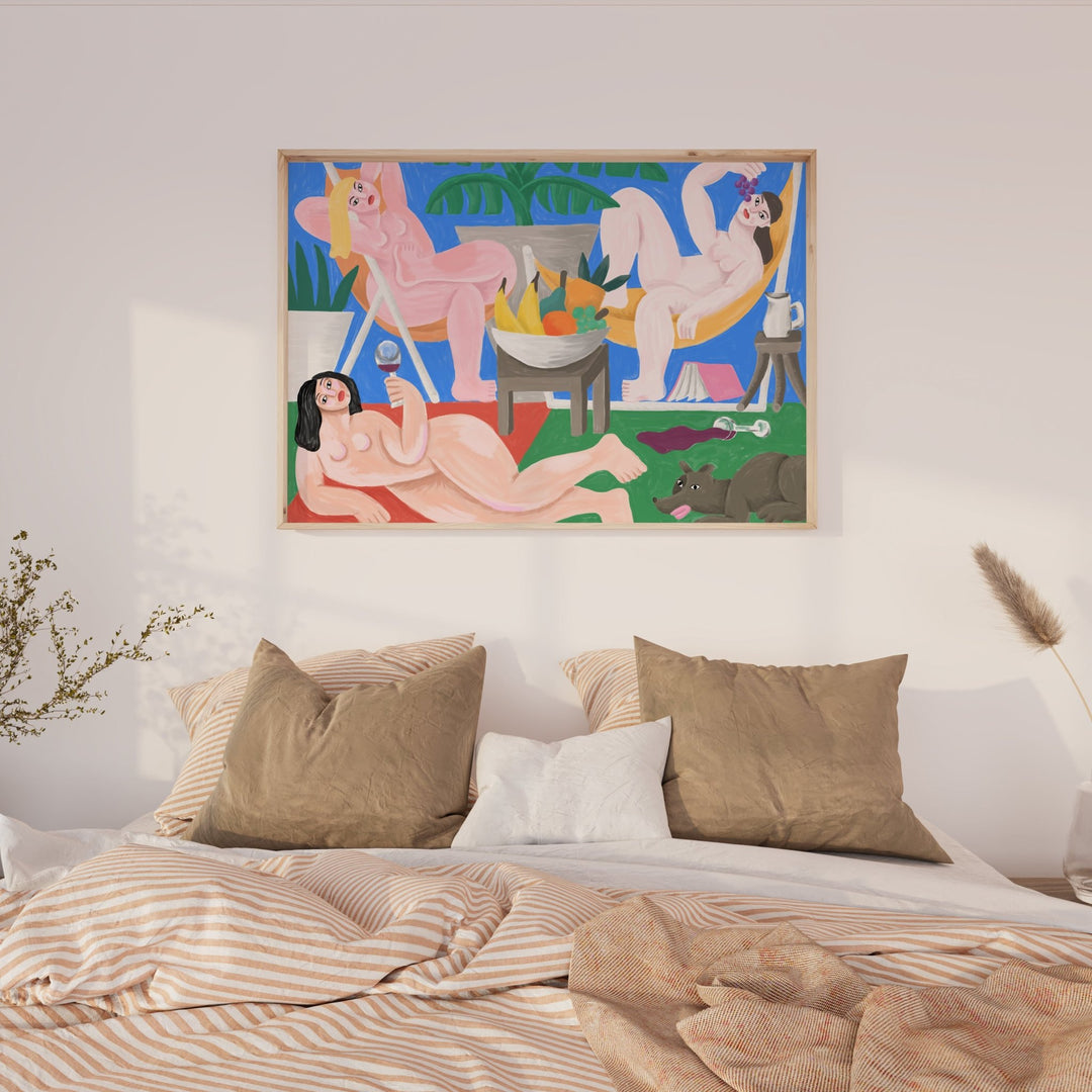 The Picnic by Cédric Pierre - Bez wall - art - picture - poster