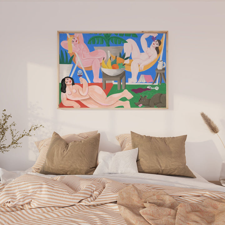 The Picnic by Cédric Pierre - Bez wall - art - picture - poster