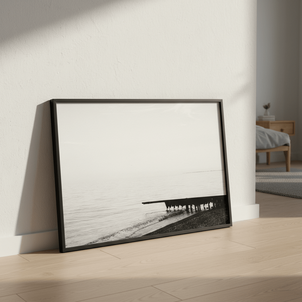The Pier's Edge by Aaron Borchardt wall - art - picture - poster