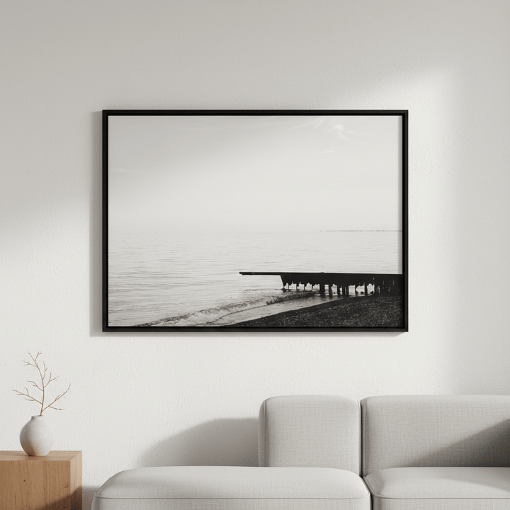 The Pier's Edge by Aaron Borchardt wall - art - picture - poster