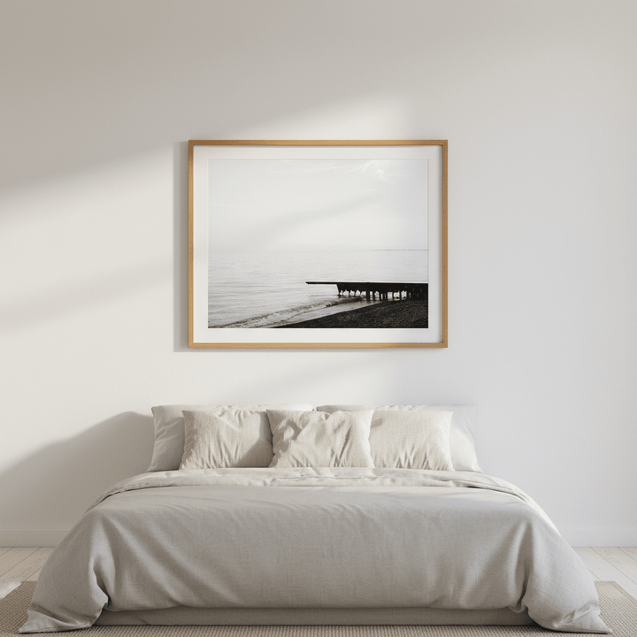 The Pier's Edge by Aaron Borchardt wall - art - picture - poster