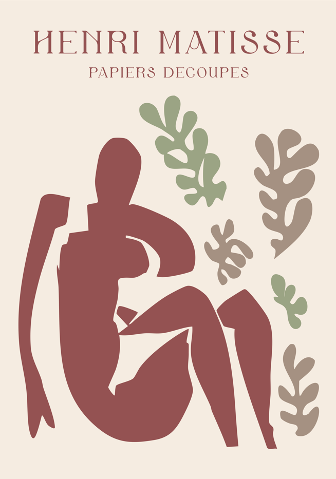 The Resting Forme by Henri Matisse,frame