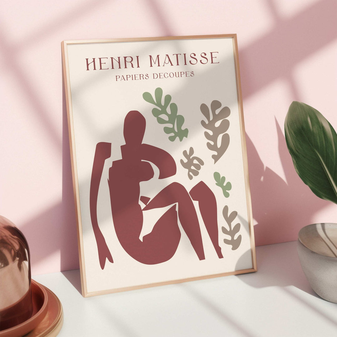 The Resting Forme by Henri Matisse wall - art - picture - poster