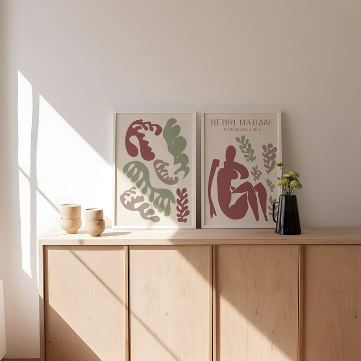 The Resting Garden Form Duo by Henri Matisse wall - art - picture - poster