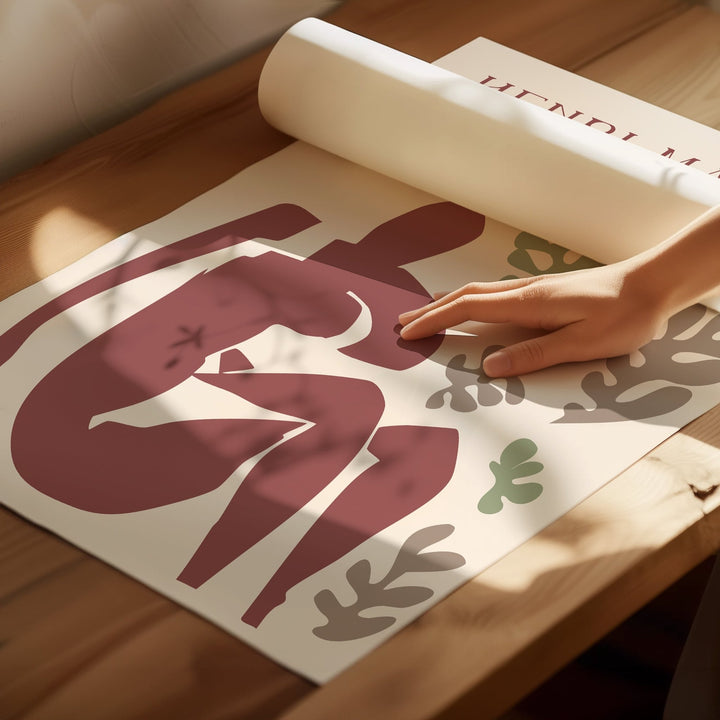 The Resting Garden Form Duo by Henri Matisse wall - art - picture - poster