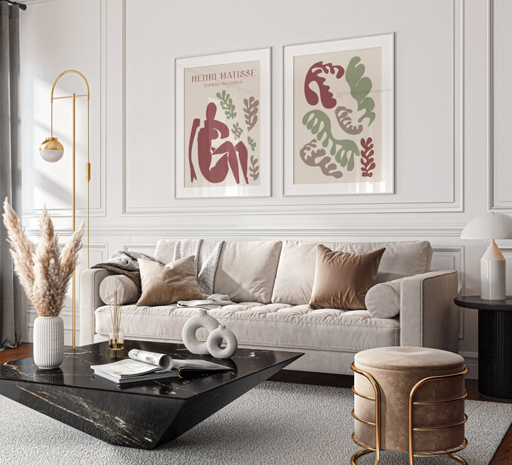 The Resting Garden Form Duo by Henri Matisse wall - art - picture - poster