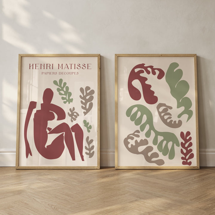 The Resting Garden Form Duo by Henri Matisse wall - art - picture - poster