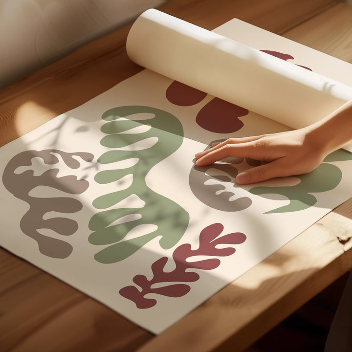 The Resting Garden Form Duo by Henri Matisse wall - art - picture - poster