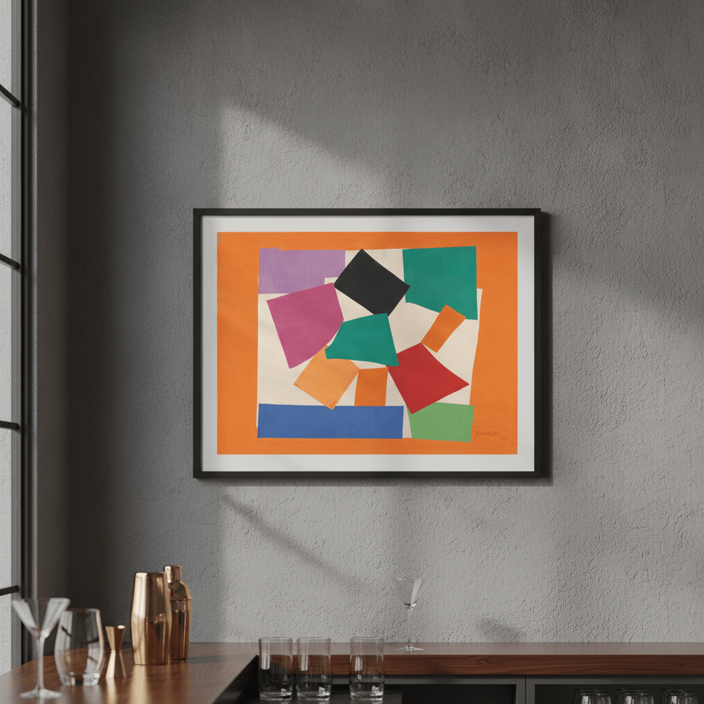 The Snail by Henri Matisse wall-art-picture-poster