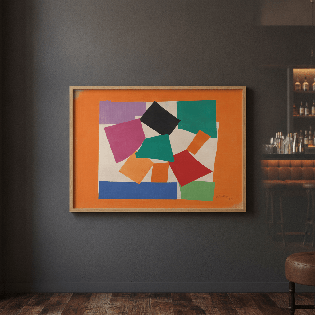 The Snail by Henri Matisse wall-art-picture-poster
