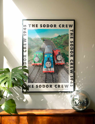 The Sodor Crew Thomas the Tank Engine Wall Art Print wall - art - picture - poster