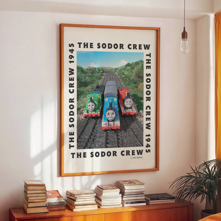 The Sodor Crew Thomas the Tank Engine Wall Art Print wall - art - picture - poster