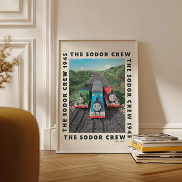 The Sodor Crew Thomas the Tank Engine Wall Art Print wall - art - picture - poster
