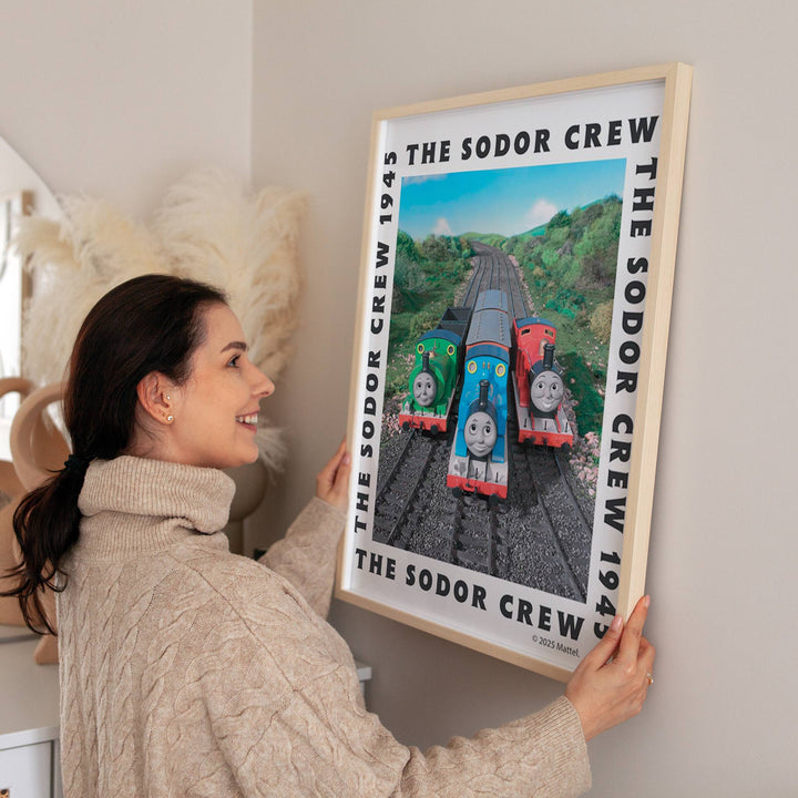 The Sodor Crew Thomas the Tank Engine Wall Art Print wall - art - picture - poster