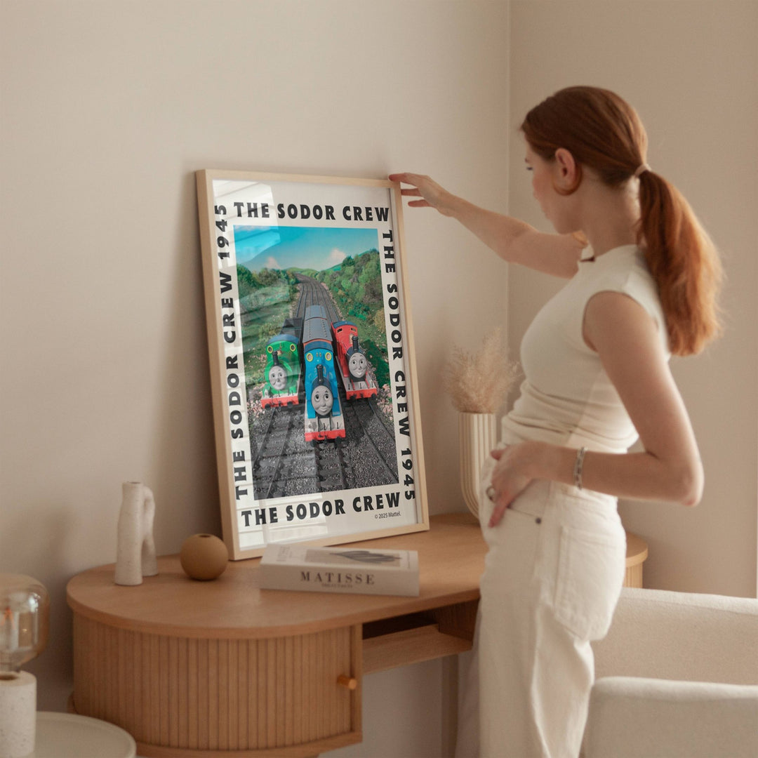 The Sodor Crew Thomas the Tank Engine Wall Art Print wall - art - picture - poster