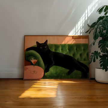 The Sophisticat Wall Art Poster wall - art - picture - poster