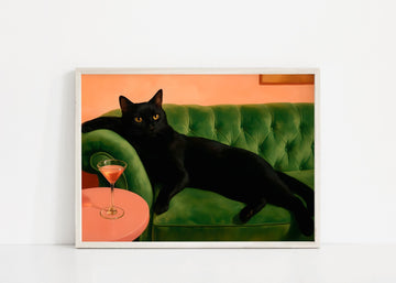 The Sophisticat Wall Art Poster wall - art - picture - poster
