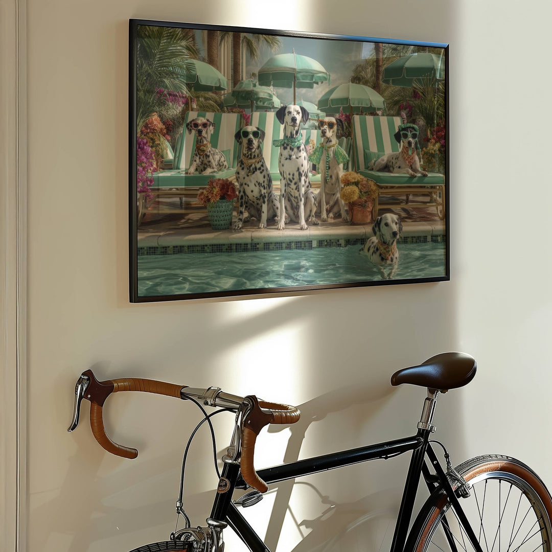 The Spotted Society Dalmations Wall Art Print wall - art - picture - poster