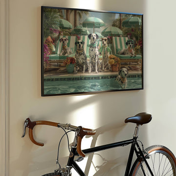 The Spotted Society Dalmations Wall Art Print wall - art - picture - poster