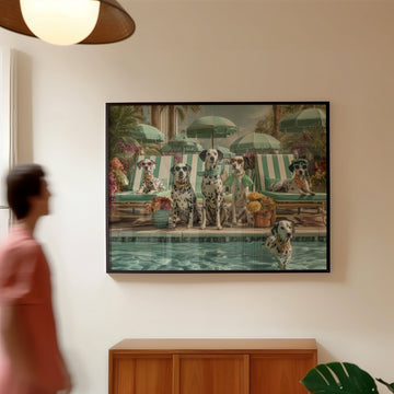 The Spotted Society Dalmations Wall Art Print wall - art - picture - poster