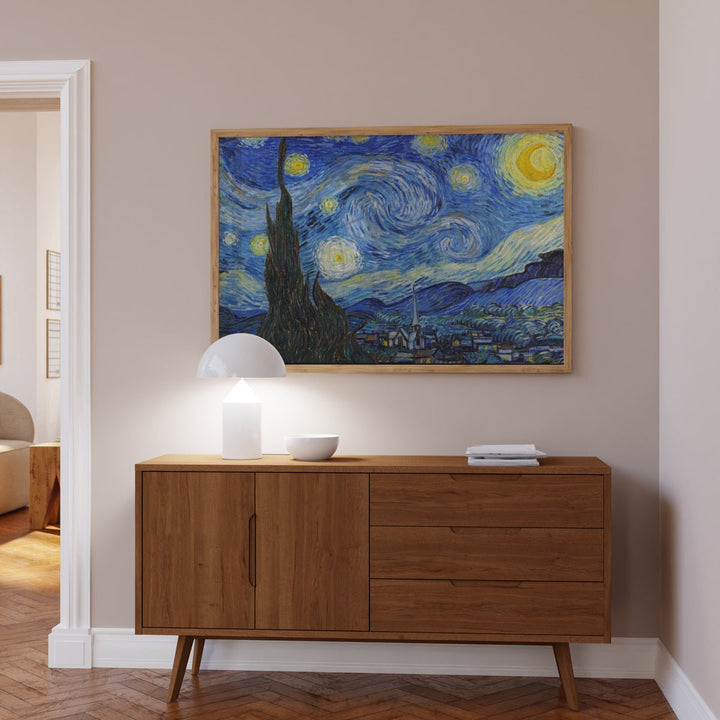 The Starry Night Abstract by Vincent van Gogh - Style My Wall